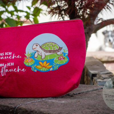 Einzelstück | Kleine Filztasche 