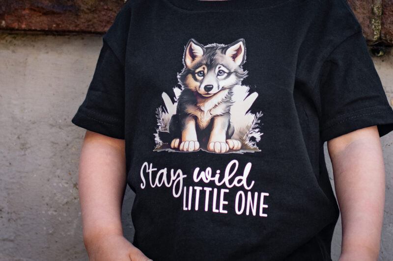 Plott-Motiv | "Stay wild little one" – Bild 2