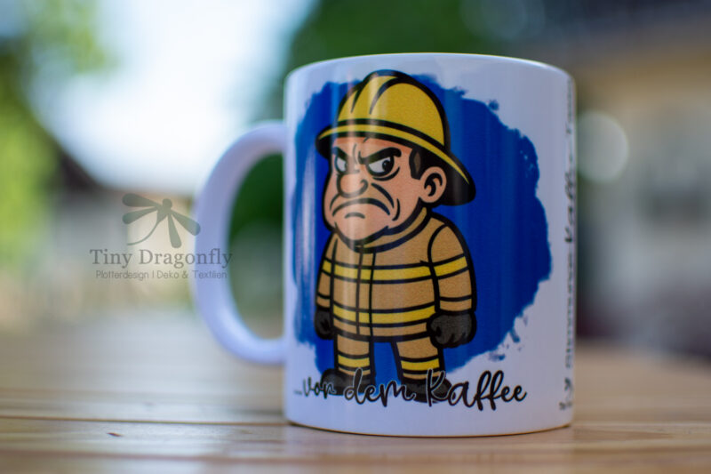 FÜR DICH GEMACHT | "Stimmungs-Kaffee-Tasse" - Feuerwehrmann