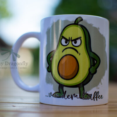 FÜR DICH GEMACHT | "Stimmungs-Kaffee-Tasse" - Avocado