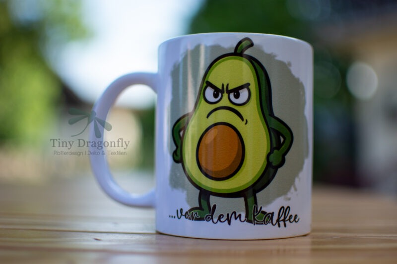 FÜR DICH GEMACHT | "Stimmungs-Kaffee-Tasse" - Avocado