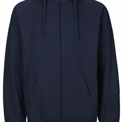 Neutral - Unisex Tiger Cotton Hoodie With Zipper