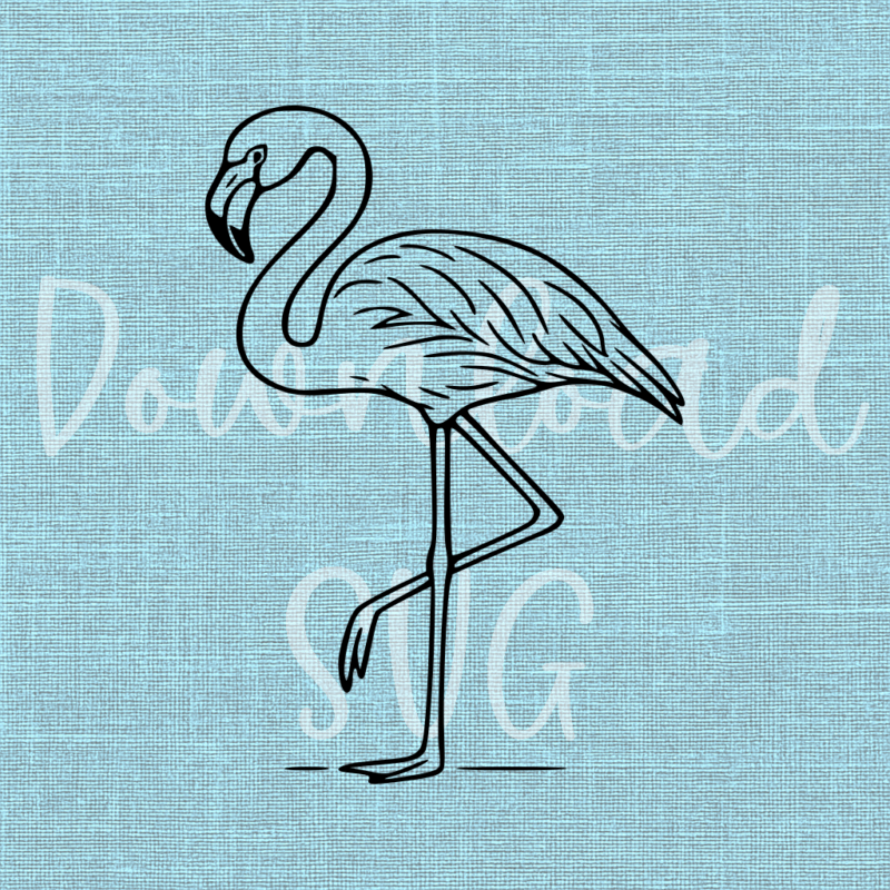SVG-DOWNLOAD | Flamingo