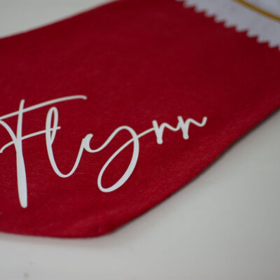 Nikolaussocke - MIT WUNSCHNAMEN