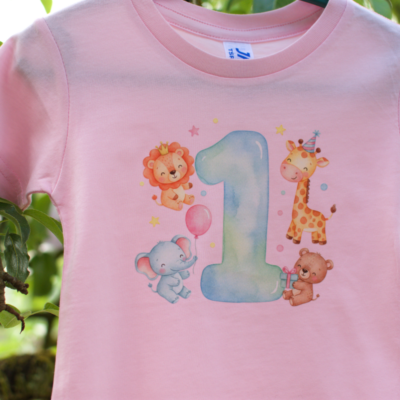 T-Shirt Kleinkinder Geburtstag 
